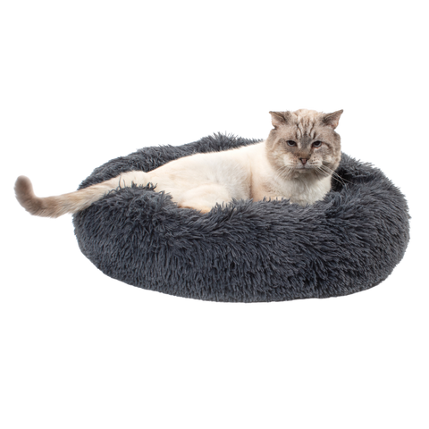 Donut Disturb Cat Bed