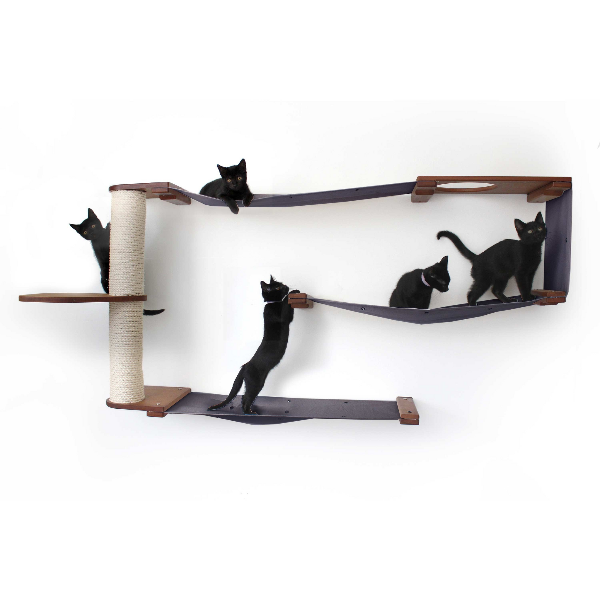 Cat Wall Maze (3 Tier Cat Tree Condo) by Catastrophic Creations