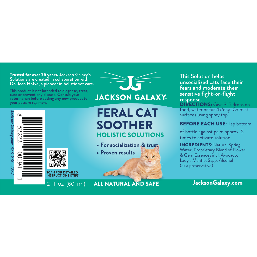 Feral Cat Soother (Formerly Feral Flower Formula) - Feral Cat Solution