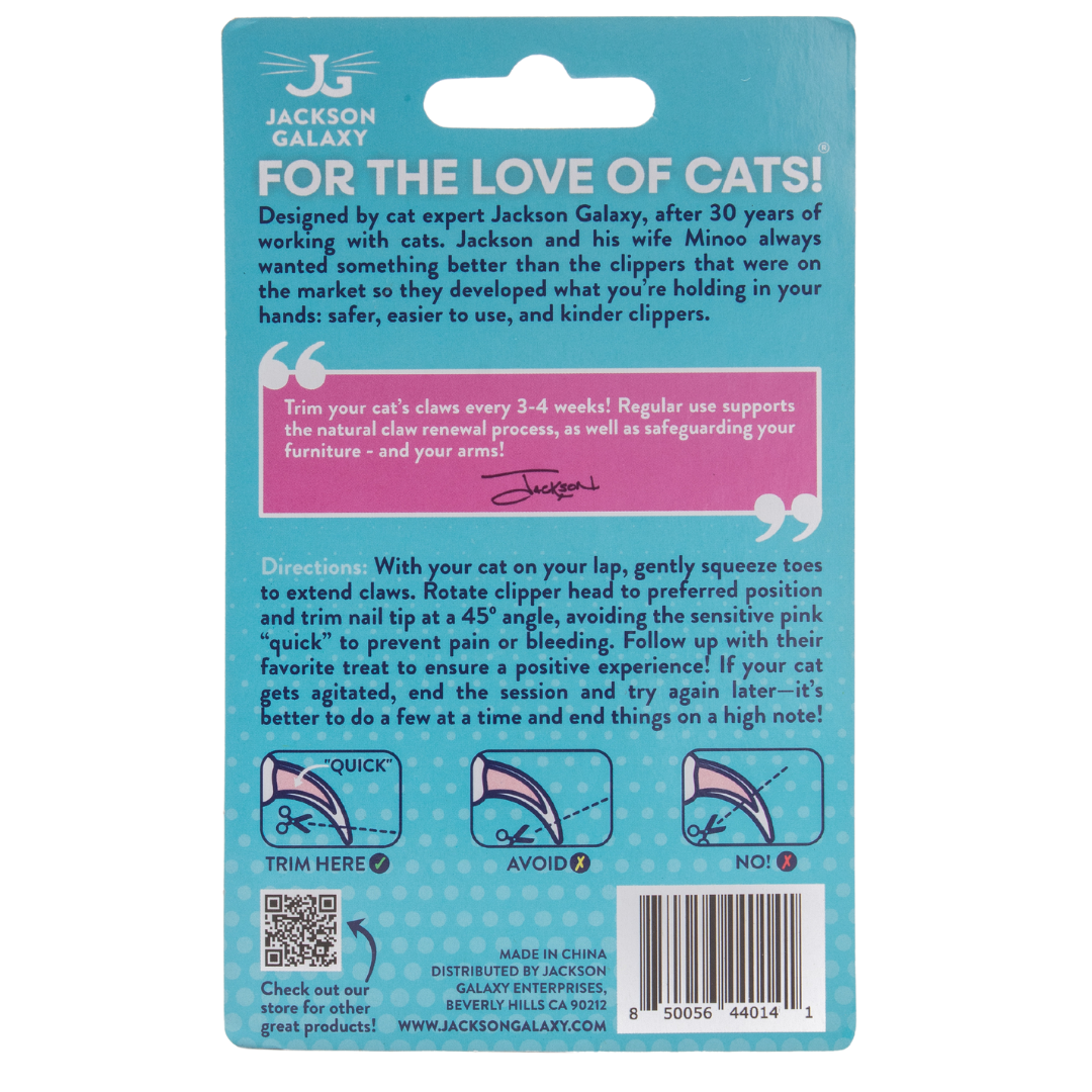 Gentle Grooming Cat Clippers by Jackson Galaxy