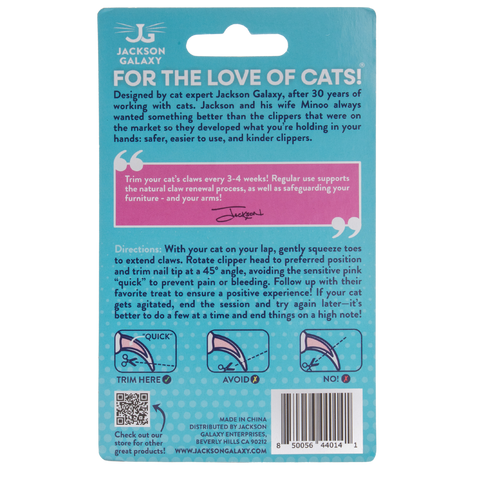 Gentle Grooming Cat Clippers by Jackson Galaxy