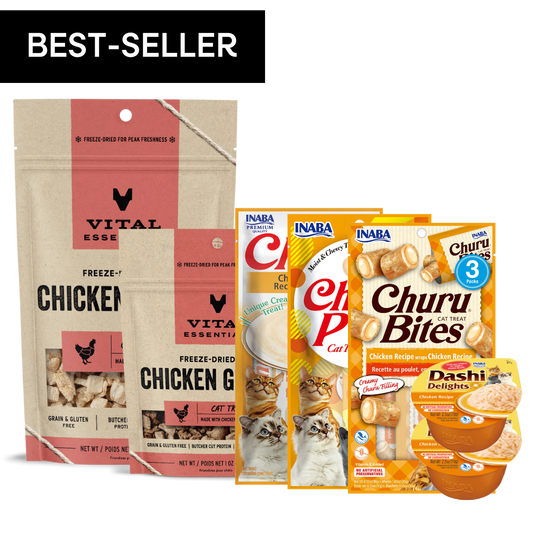 My Cat Loves Chicken! Treat Bundle