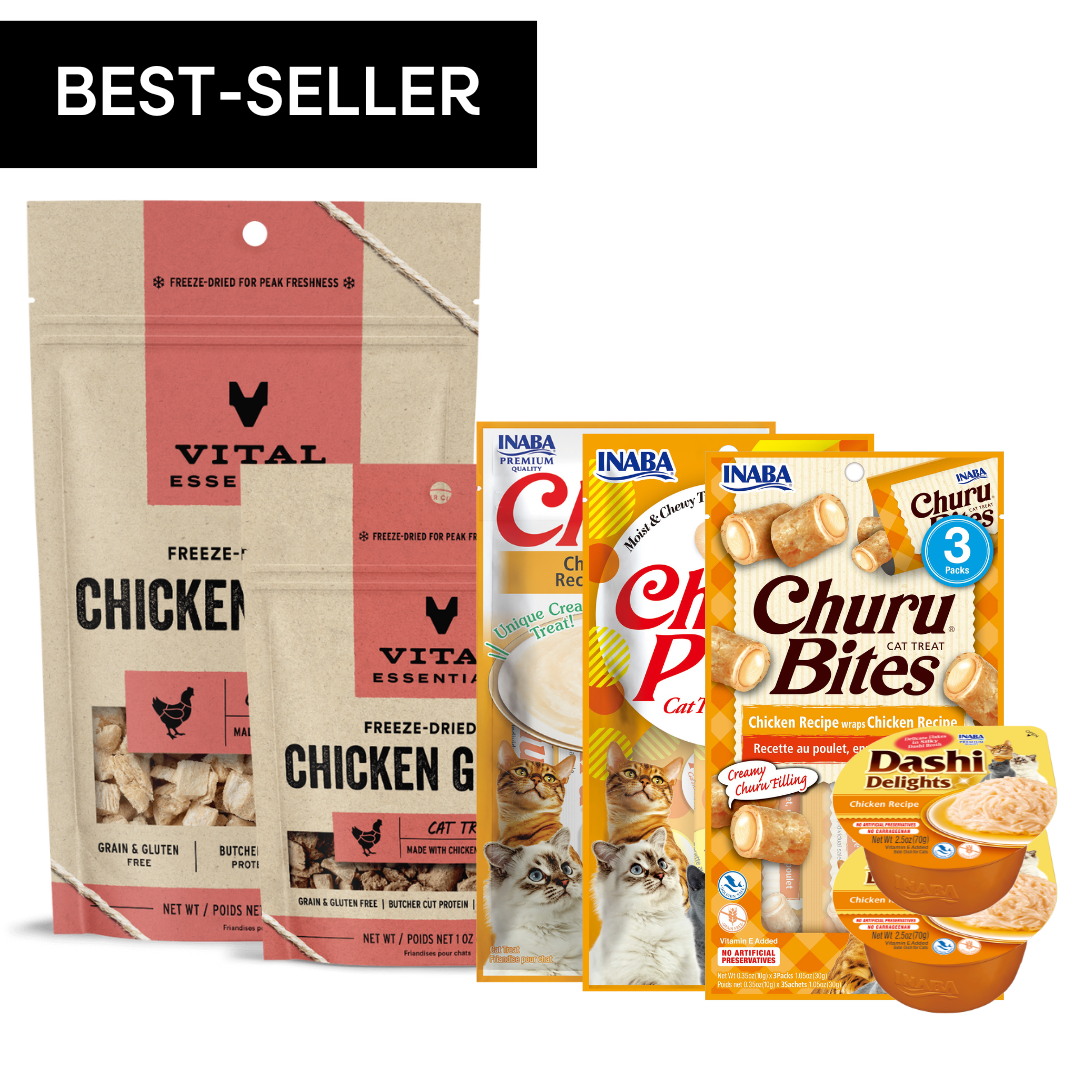 My Cat Loves Chicken! Treat Bundle