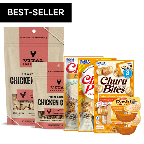 My Cat Loves Chicken! Treat Bundle