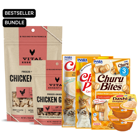 My Cat Loves Chicken! Treat Bundle