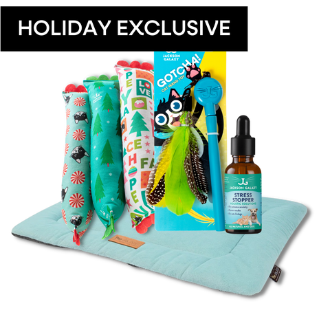 Meowy & Bright: Cat Holiday Stress Relief Bundle 🎁