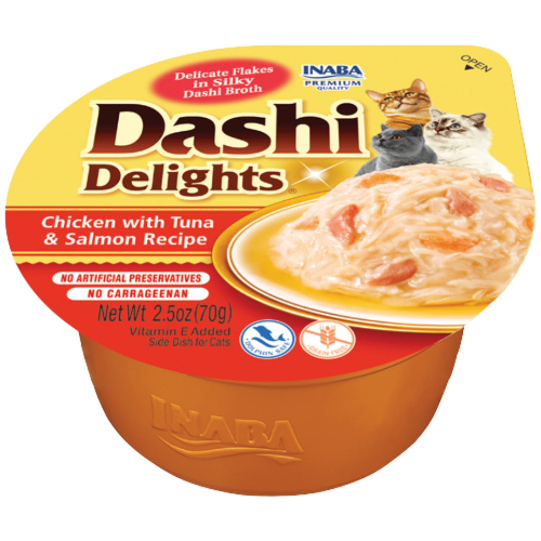 Dashi Delights by Inaba Churu - Chicken with Tuna and Salmon