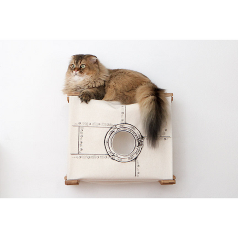 Cat Wall Cubby - Enclosed Cat Bed by Catastrophic Creations