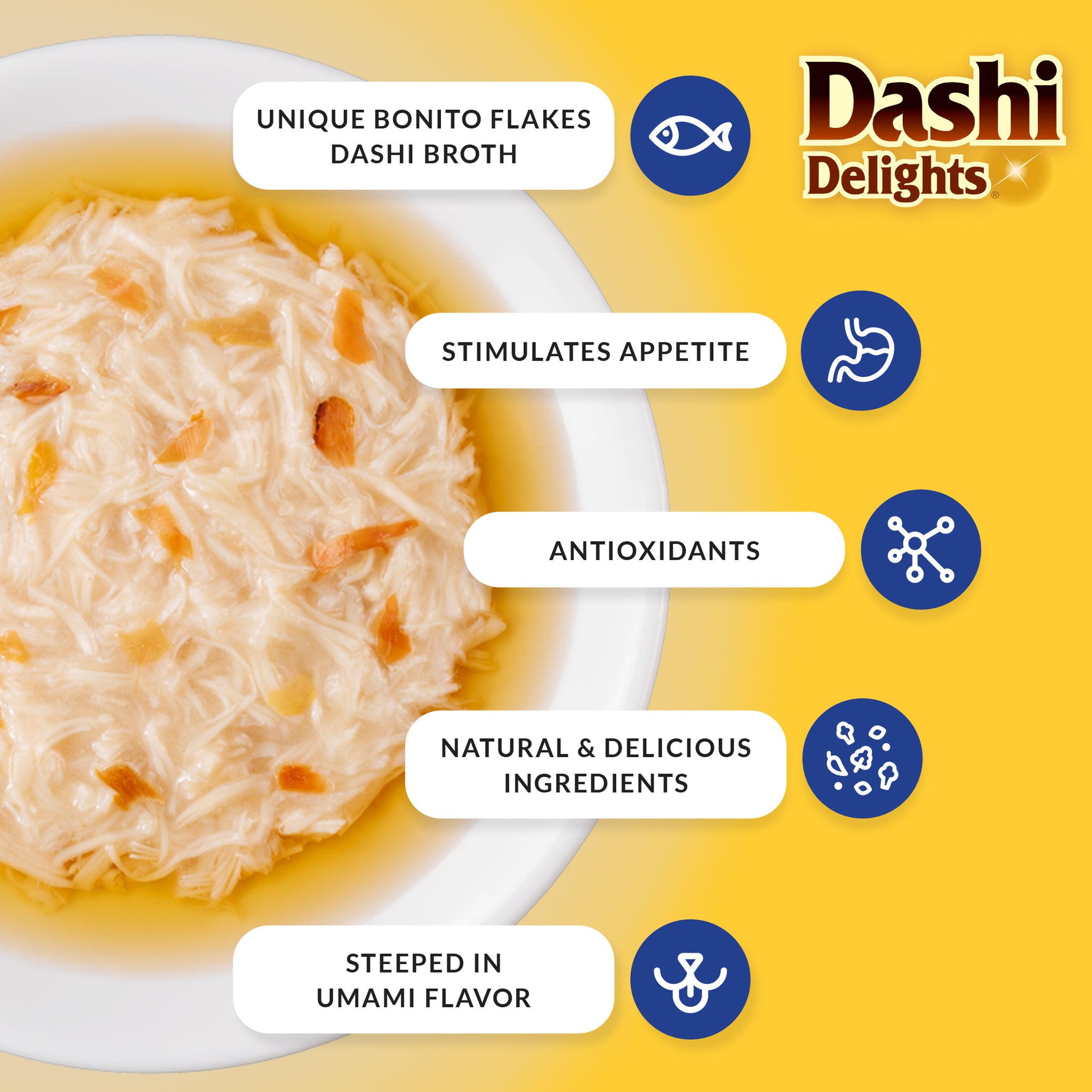 Dashi Delights by Inaba Churu - Chicken with Tuna and Salmon