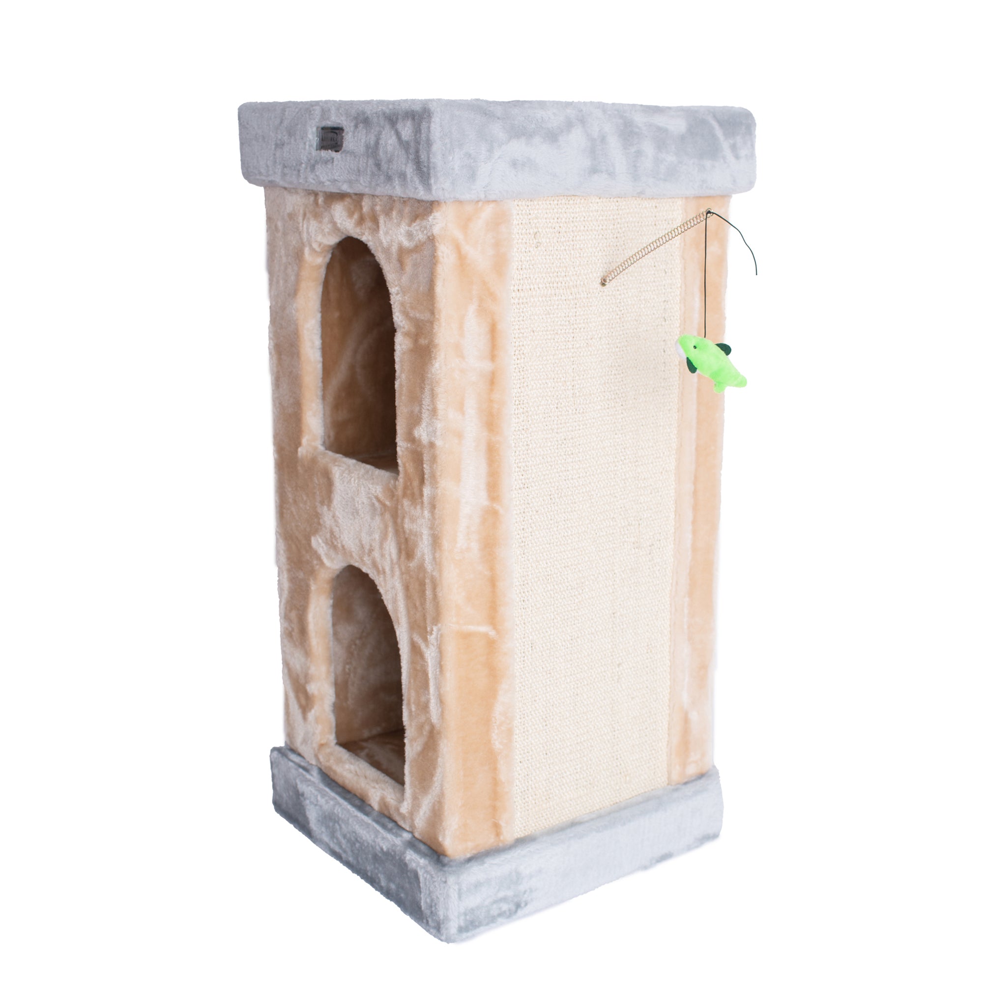 Premium Faux Fur Kitten Tree Tower by Armarkat