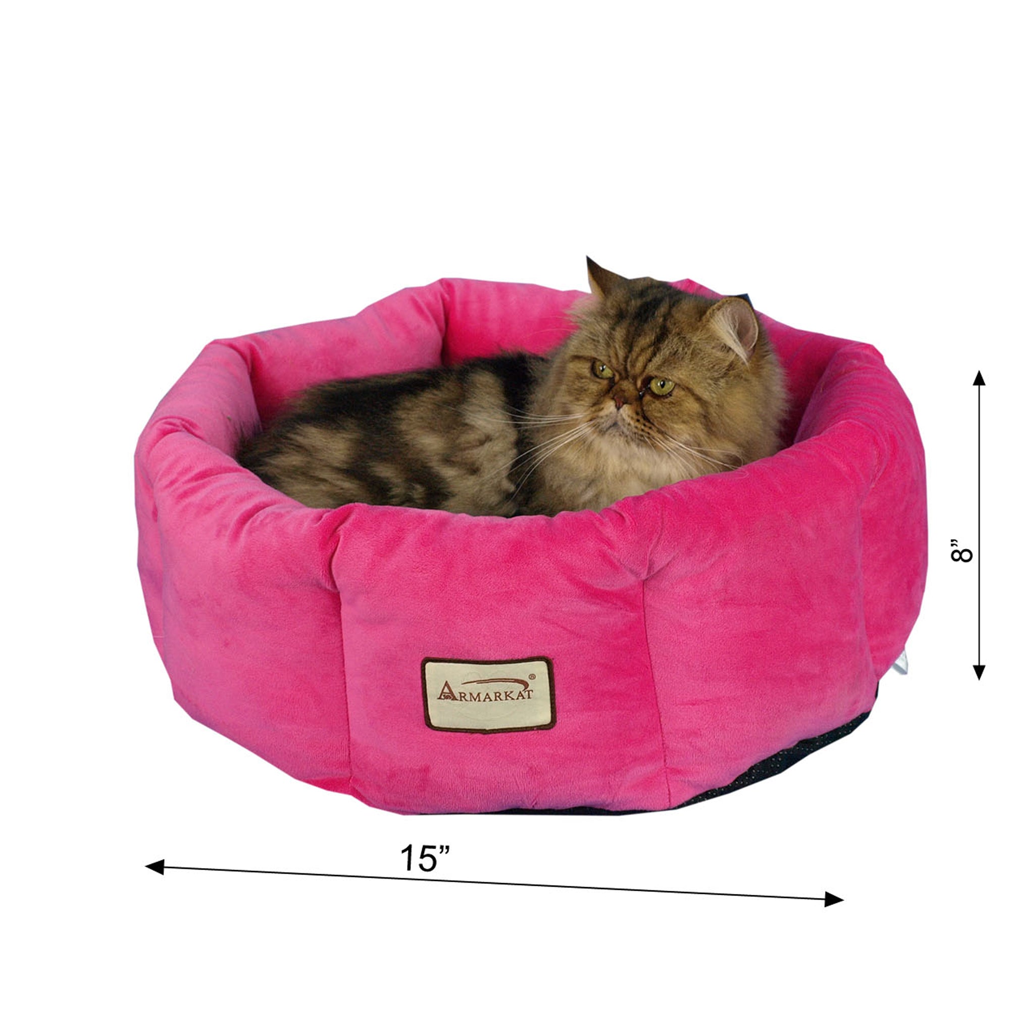 Pink Luxe Cat Bed by Armarkat