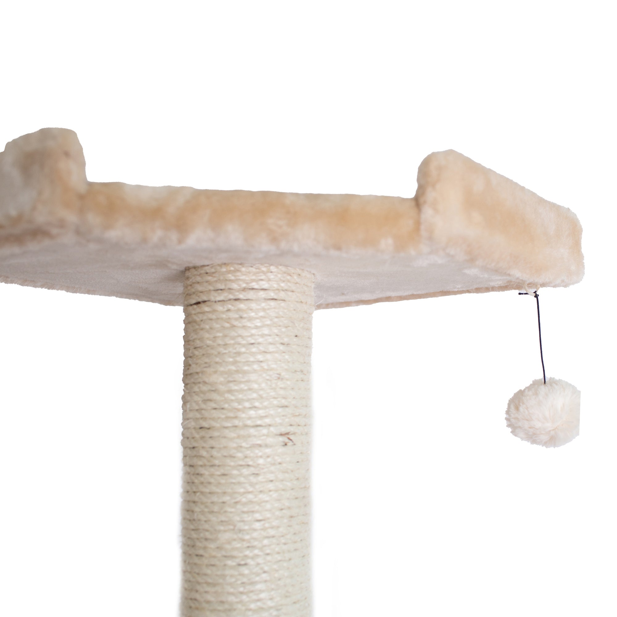 Classic 72-inch Faux Fur Cat Tree, Beige by Armarkat