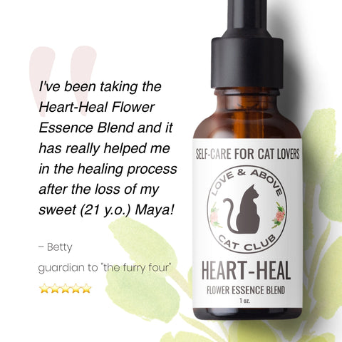 Heart-Heal - Grief Support for Humans: Aromatherapy & Flower Essence Roller