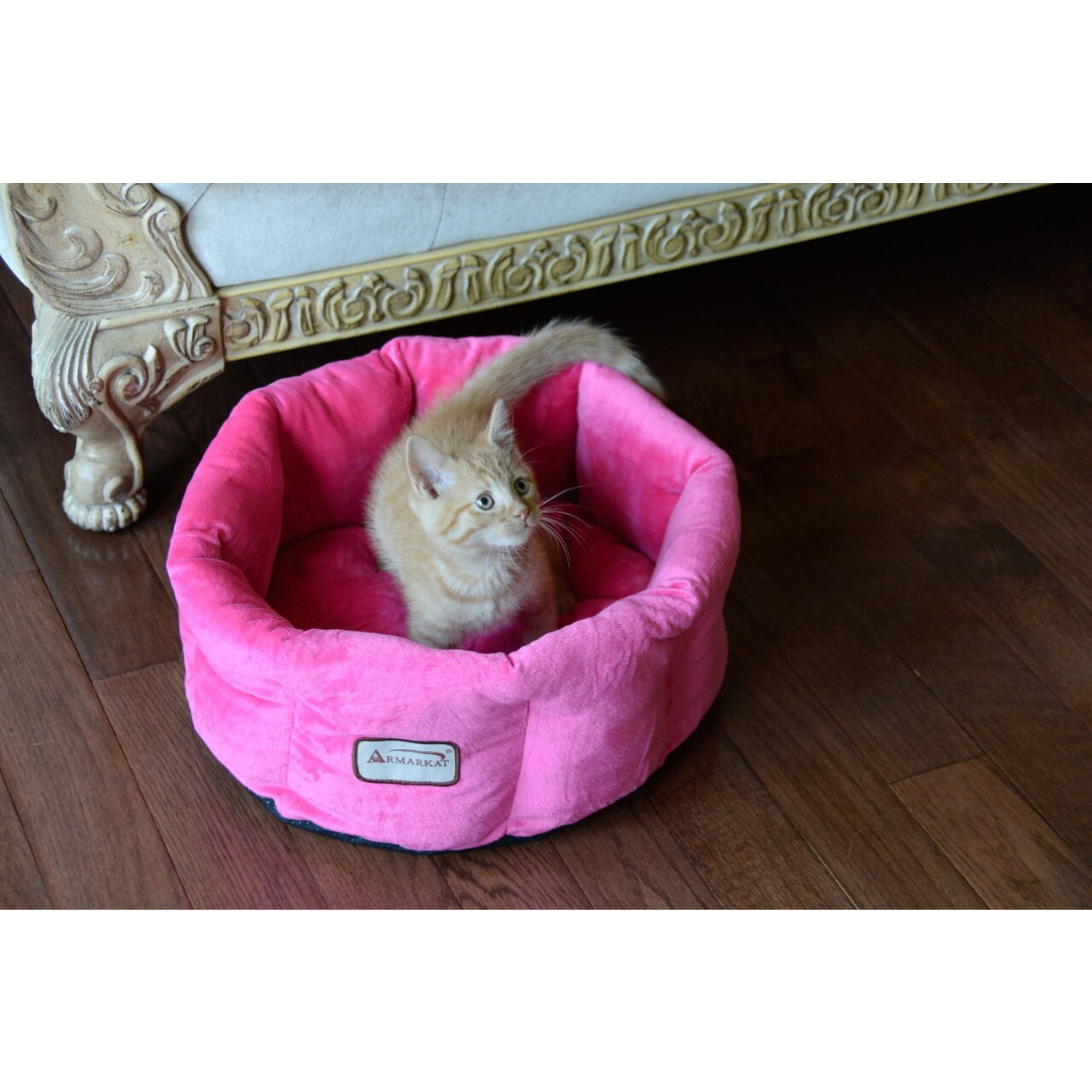 Pink Luxe Cat Bed by Armarkat